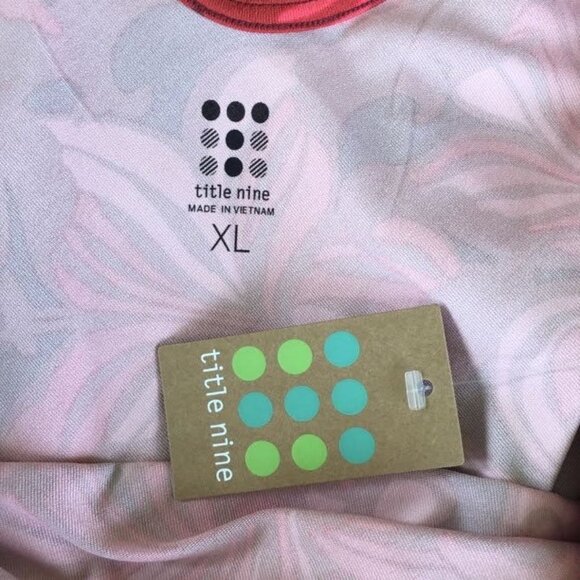 NWT Title Nine Tank Dream Dress Womens Size XL Cozumel Print Sleeveless Athletic - Picture 10 of 14